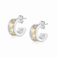 Earrings Roberto Giannotti Woman Microlighting in Silver Zircone GIA467